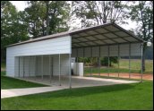 A Arkansas Utility Carports and Combo Carports